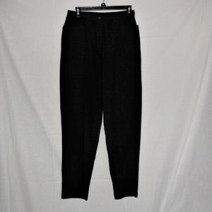 J Jill 8x29 Black Stretch Skinny Ankle Pants H541